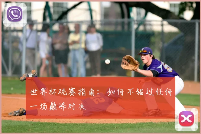 世界杯观赛指南:如何不错过任何一场巅峰对决