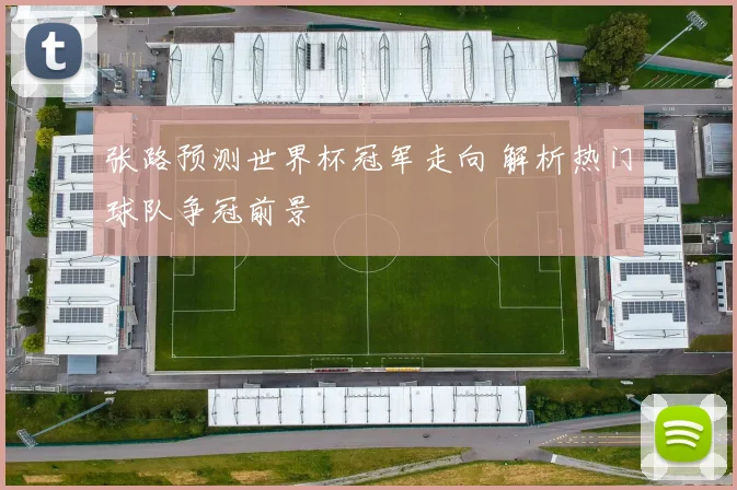 张路预测世界杯冠军走向 解析热门球队争冠前景
